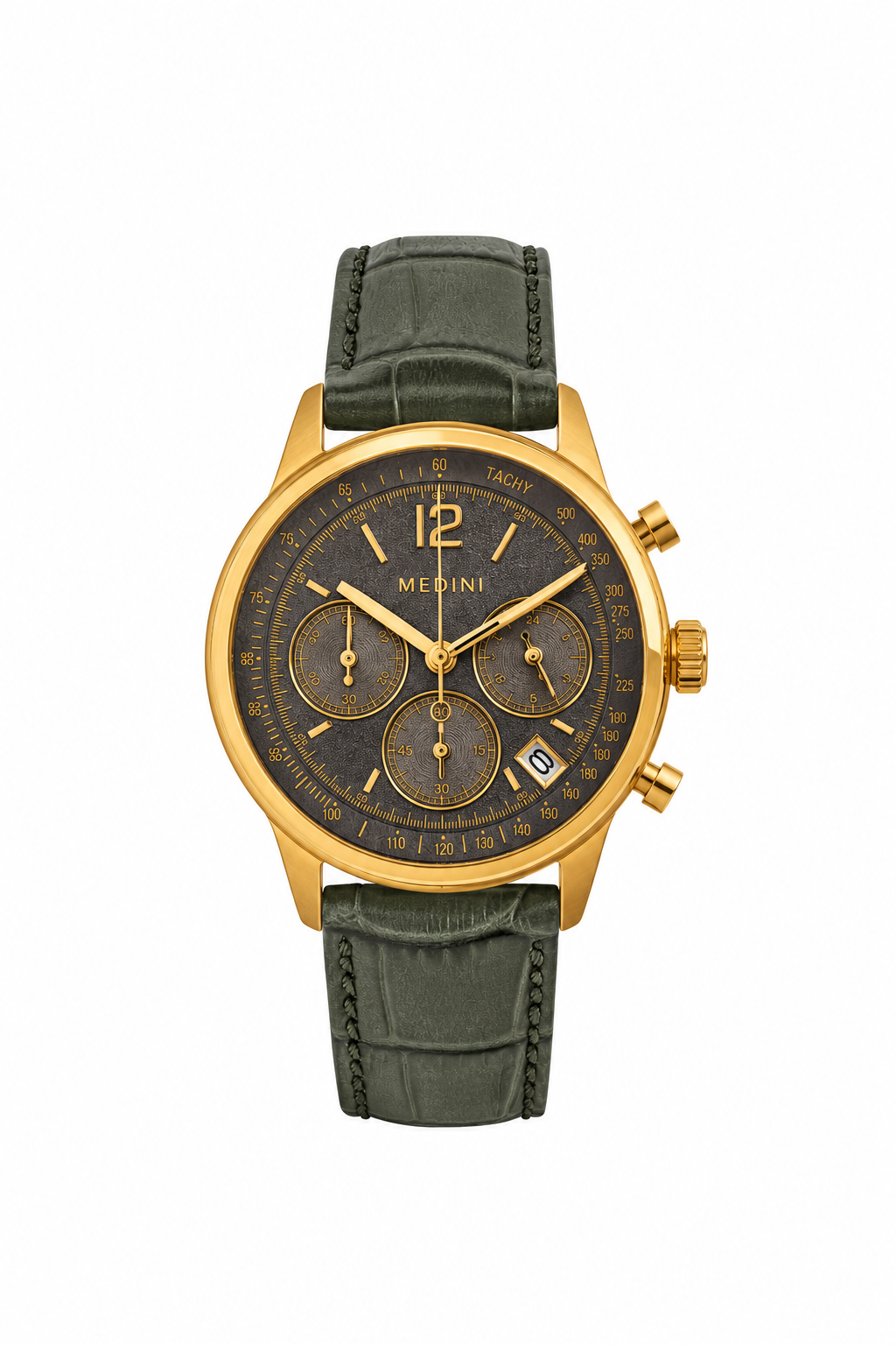 Celeritas Gold / Green Strap