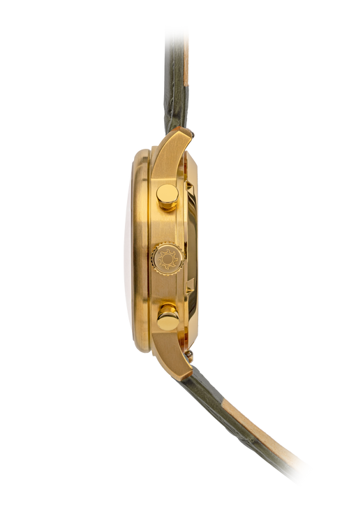 Celeritas Gold / Green Strap