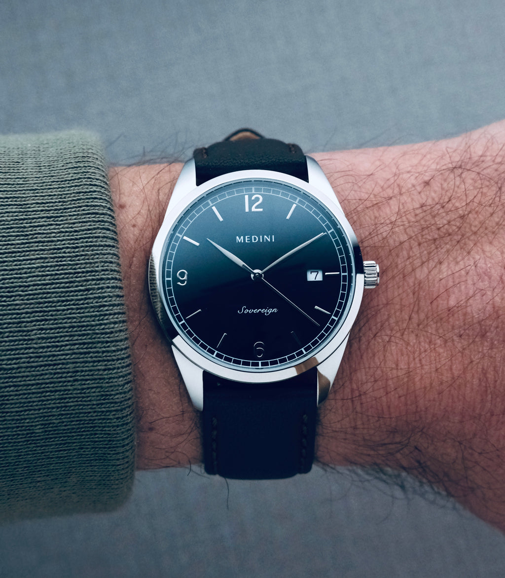 Sovereign Black / Brown Strap