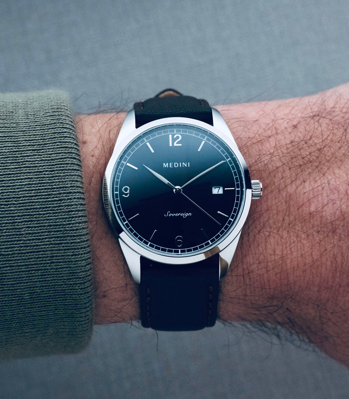 Sovereign Black / Brown Strap