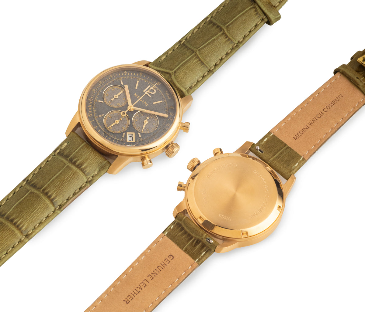 Celeritas Gold / Green Strap